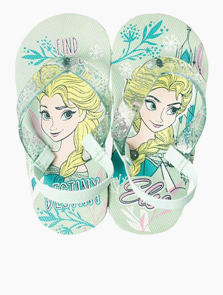 Frozen top flip flops